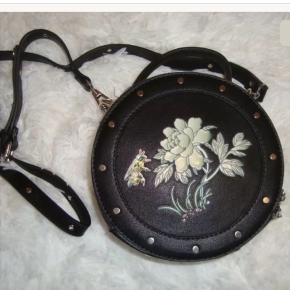 Handbags - Boho Vegan Round Crossbody Bag Purse